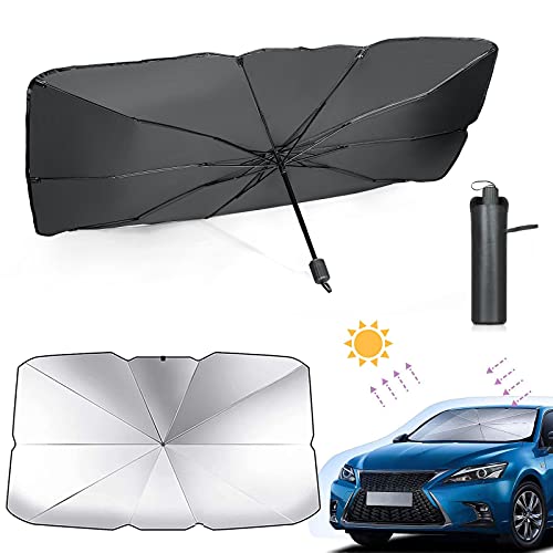 TAPA SOL RETRACTRIL PARA CARRO- CON FUNDA DE REGALO