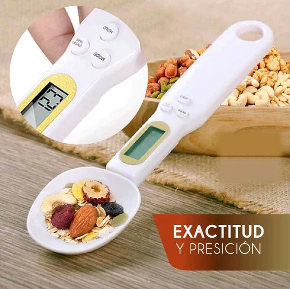 CUCHARA DIGITAL MEDIDORA - BALANZA DE LA COCINA