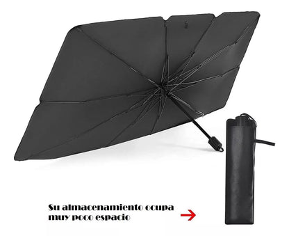 TAPA SOL RETRACTRIL PARA CARRO- CON FUNDA DE REGALO